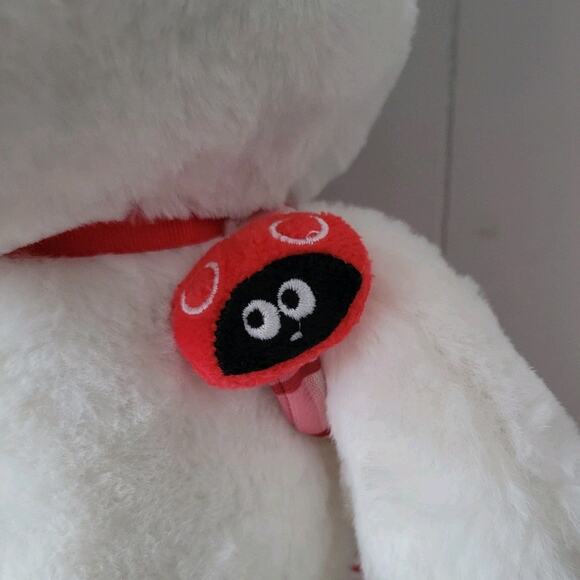 Bullseye Target Plush Dog w/Backpack 2023 Measures 16" Lady Bug on Strap - Picture 3 of 10